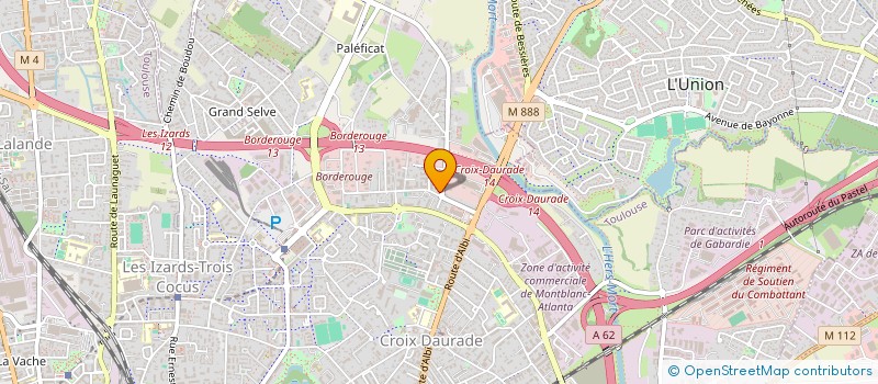localisation de l'entreprise AMOUR ET SOLIDARITE à TOULOUSE
