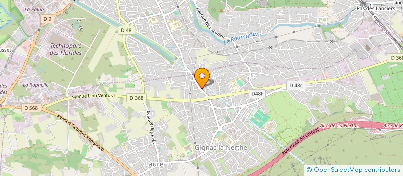 localisation de l'entreprise AMOUR ET VERITE à GIGNAC-LA-NERTHE