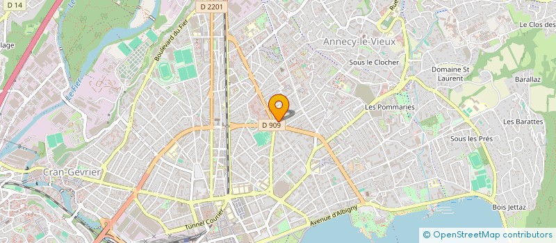 localisation de l'entreprise AMOUR FILIAL MERE AFRIQUE à ANNECY