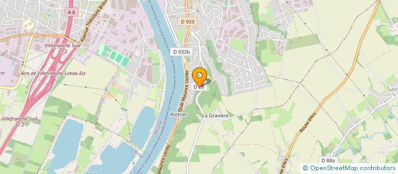 localisation de l'entreprise AMOUR FLORAL  LYON