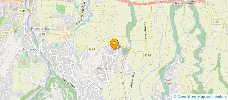 localisation de l'entreprise AMOUR & HAINE  SAINTE-MARIE