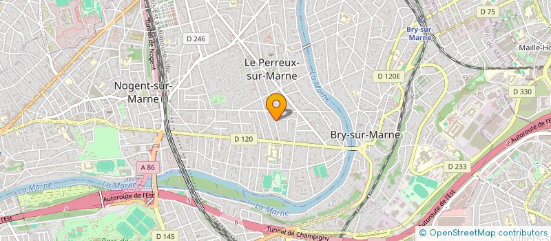 localisation de l'entreprise AMOUR & INSURRECTION à LE PERREUX-SUR-MARNE