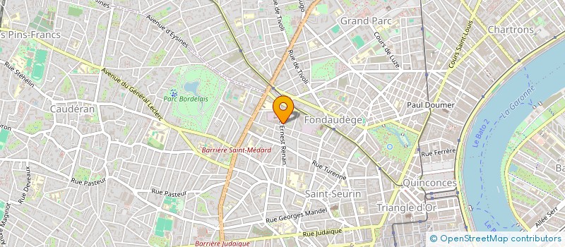 localisation de l'entreprise AMOUR L AND G  BORDEAUX