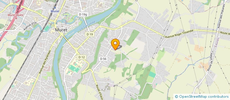 localisation de l'entreprise AMOUR OPULENCE AIDE 2022 à MURET