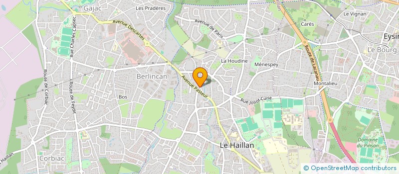 localisation de l'entreprise AMOUR SOCIAL CLUB  LE HAILLAN