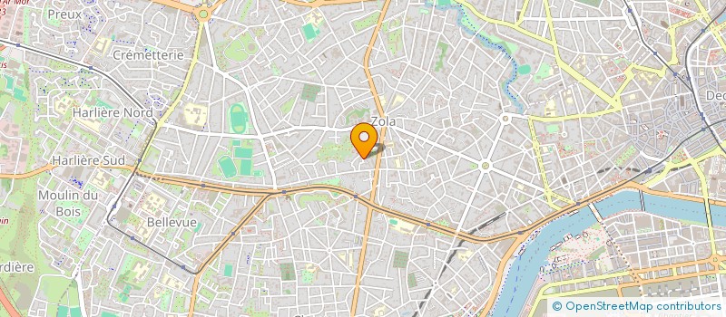 localisation de l'entreprise AMOURET-ALEXANDRE ARCHITECTE  NANTES