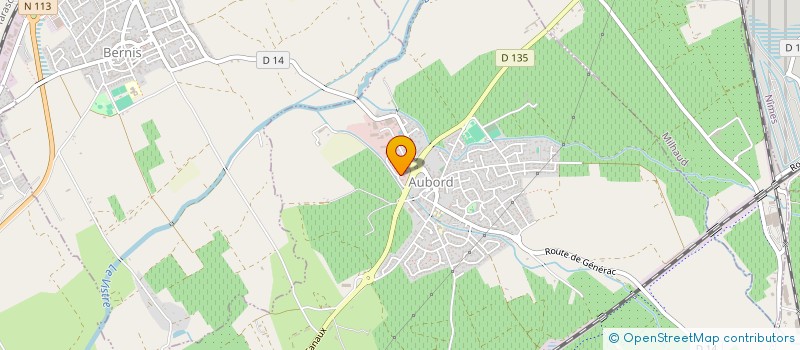 localisation de l'entreprise AMOUROUX  AUBORD