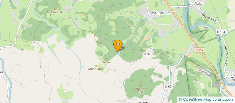 localisation de l'entreprise AMOUROUX DANIEL  CASSAGNE