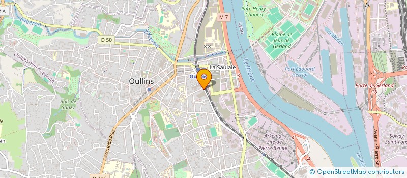 localisation de l'entreprise AMOURS RELATIONS SANTE ET SEXUALITES  OULLINS-PIERRE-BENITE