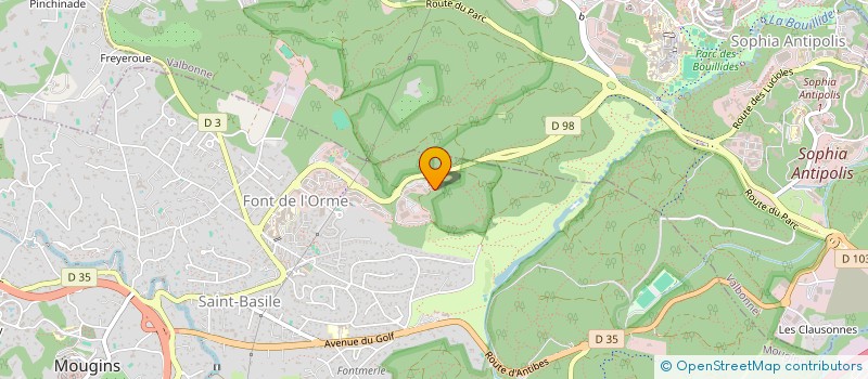 localisation de l'entreprise AMOUYAL JEAN-JACQUES SARL  ANTIBES