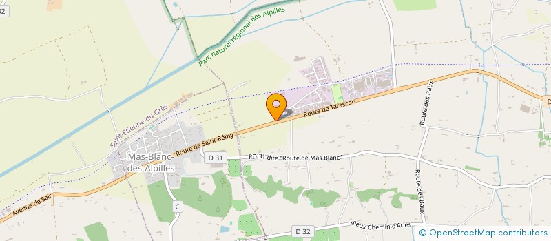 localisation de l'entreprise AMOVALE  ST REMY DE PROVENCE