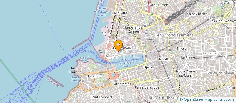 localisation de l'entreprise AMOVIS à MARSEILLE