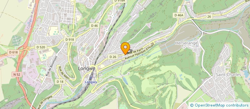 localisation de l'entreprise AMOVITA  HERSERANGE