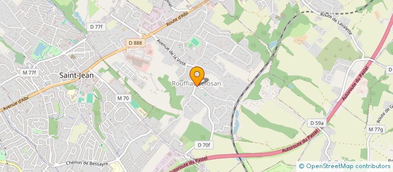localisation de l'entreprise AMOX à ROUFFIAC-TOLOSAN