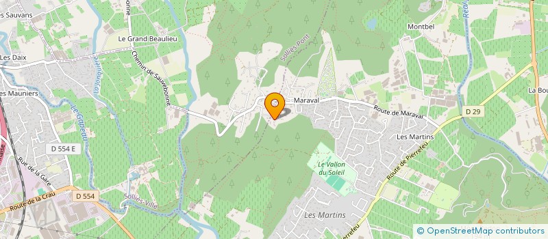 localisation de l'entreprise AMOXIMOL  LA CRAU