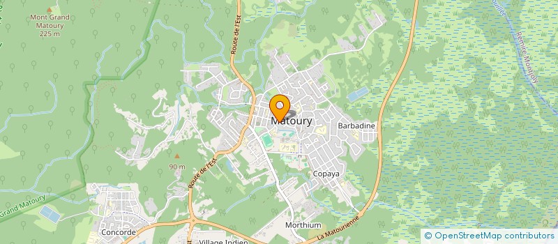 localisation de l'entreprise AMOY IMMO à MATOURY