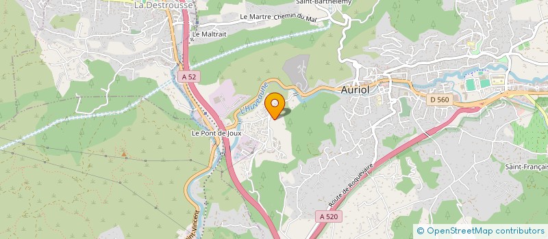 localisation de l'entreprise AMOYAL RENOVATION  AURIOL