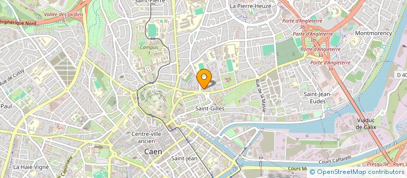 localisation de l'entreprise AMP à CAEN