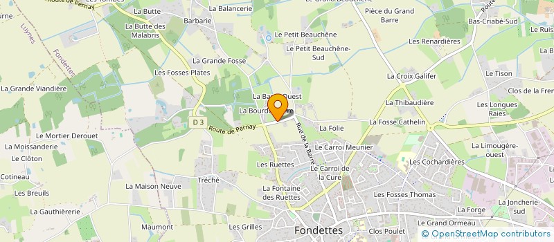 localisation de l'entreprise AMP à LUYNES