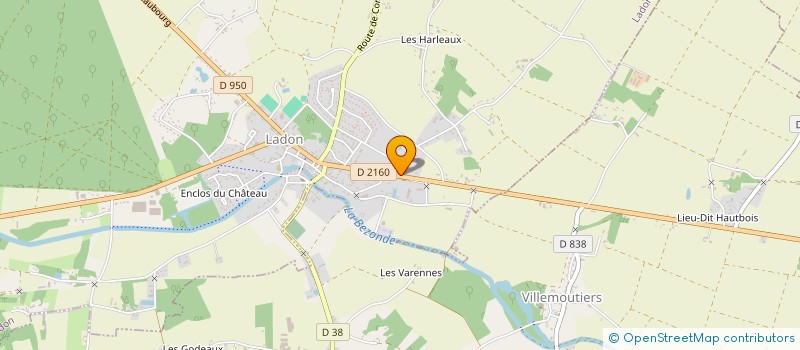 localisation de l'entreprise AMP  LADON