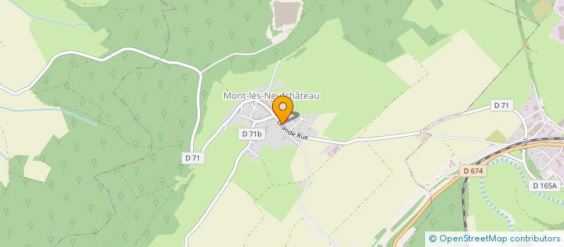 localisation de l'entreprise AMP à MONT-LES-NEUFCHATEAU