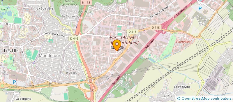 localisation de l'entreprise AMP  MARCOUSSIS