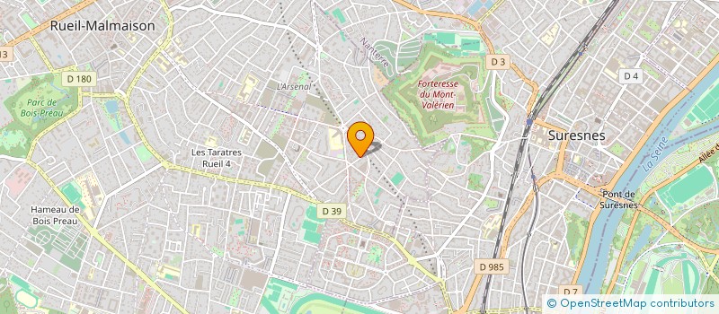 localisation de l'entreprise AMP'ART à RUEIL-MALMAISON