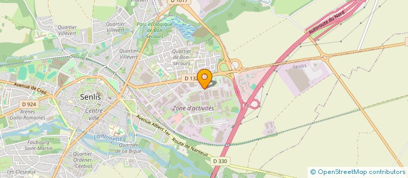 localisation de l'entreprise AMP BATI RENOV  BALAGNY-SUR-THERAIN