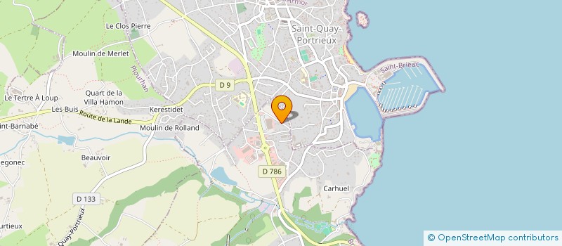 localisation de l'entreprise AMP CONSULTANTS à BINIC-ETABLES-SUR-MER