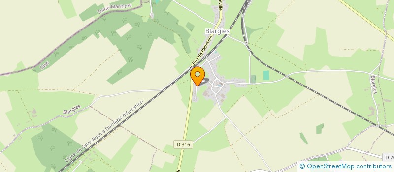 localisation de l'entreprise AMP DACHEUX  QUINCAMPOIX-FLEUZY