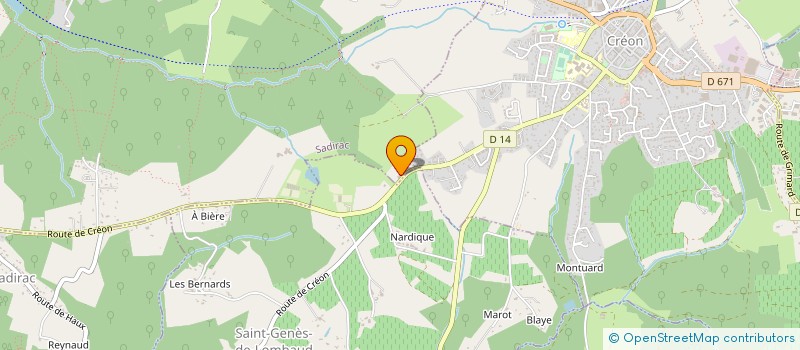 localisation de l'entreprise AMP EMBALLAGE à SADIRAC