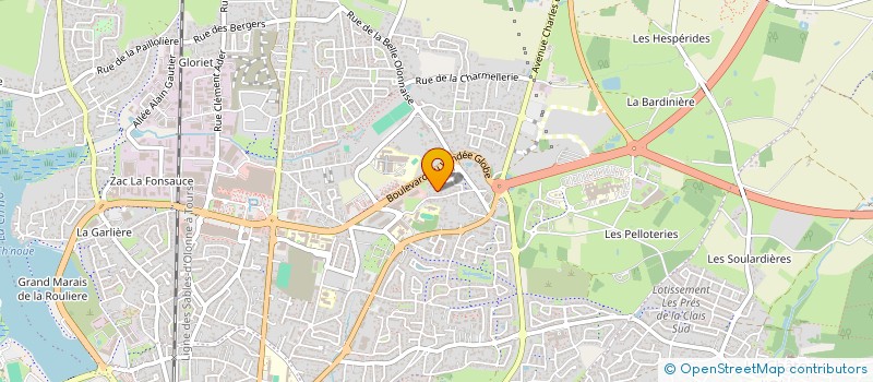 localisation de l'entreprise AMP ETANCHEITE à LES SABLES D'OLONNE