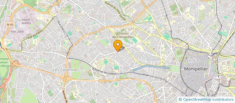 localisation de l'entreprise AMP GESTION à MONTPELLIER