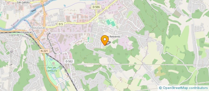 localisation de l'entreprise AMP&GO  BOULAZAC ISLE MANOIRE