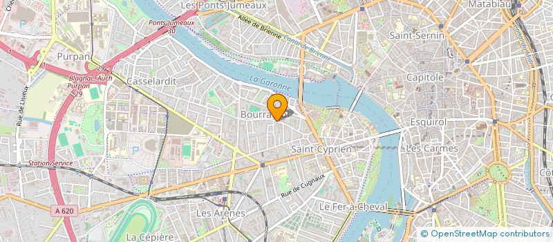 localisation de l'entreprise AMP IMMO 54 à TOULOUSE