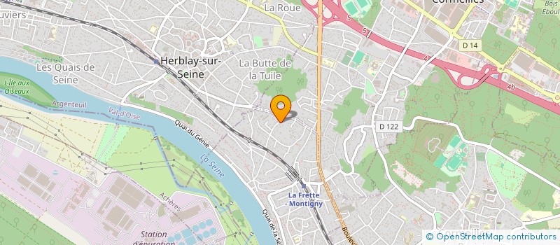 localisation de l'entreprise AMP INVESTMENT  LA FRETTE-SUR-SEINE