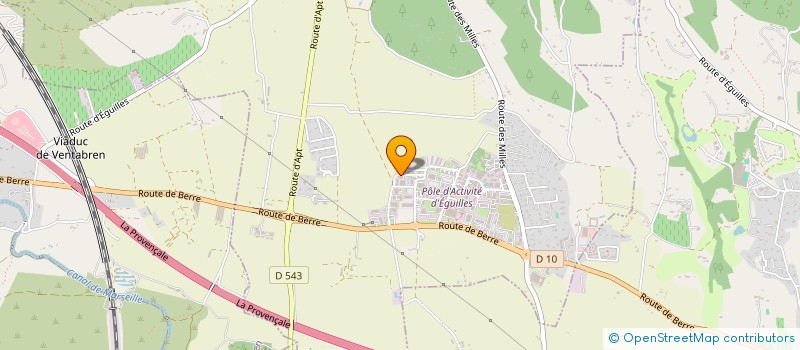 localisation de l'entreprise AMP LES VALLADES  EGUILLES