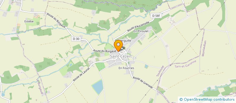 localisation de l'entreprise AMP-LI ASSISTANCE MANAGEMENT DE PROJET - LAFON IMMOBILIER  SAINT-CEZERT