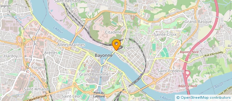 localisation de l'entreprise AMP LOCATION à BAYONNE
