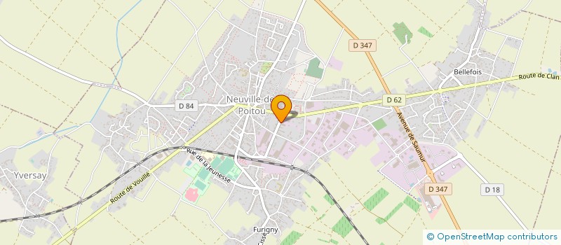 localisation de l'entreprise AMP NEUVILLE à NEUVILLE-DE-POITOU