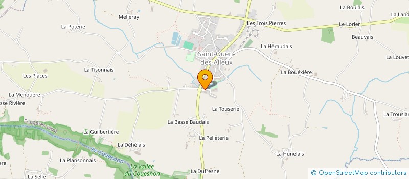 localisation de l'entreprise AMP OPTIQUE  SAINT-OUEN-DES-ALLEUX