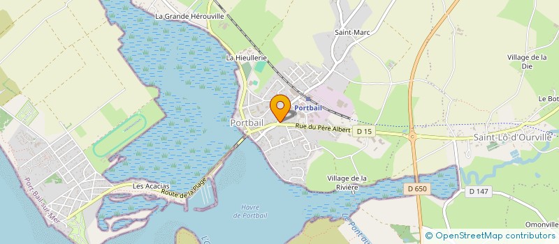 localisation de l'entreprise AMP PORTBAIL  PORT-BAIL-SUR-MER