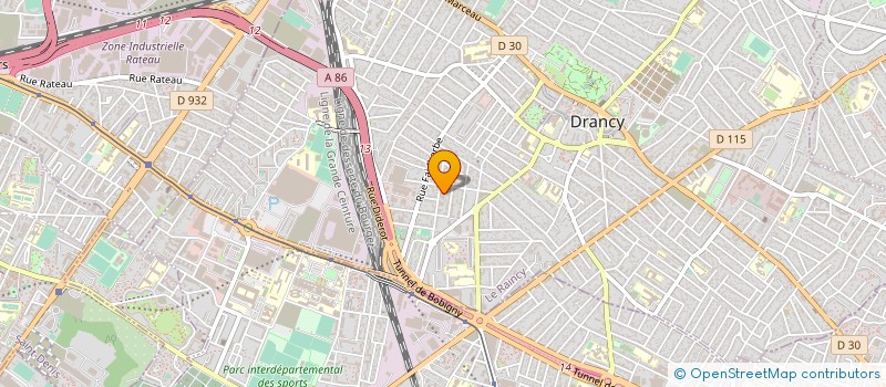 localisation de l'entreprise AMP SCOOTER'S à DRANCY