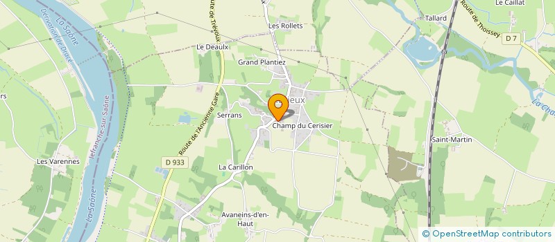 localisation de l'entreprise AMP SECRETARIAT SUR SITE à MOGNENEINS