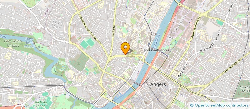 localisation de l'entreprise AMPA à ANGERS