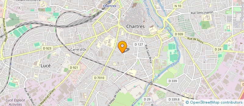 localisation de l'entreprise AMPA à CHARTRES