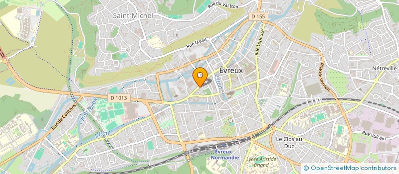 localisation de l'entreprise AMPA  EVREUX