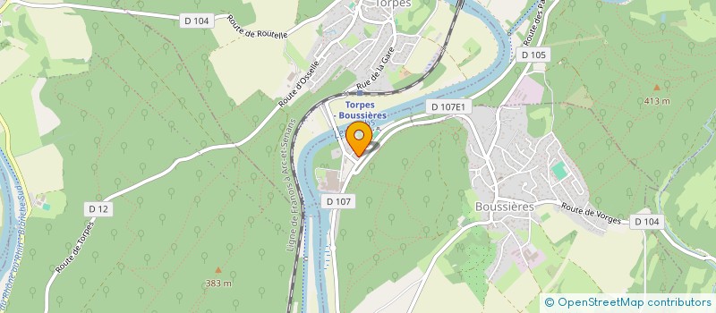 localisation de l'entreprise AMPA MIQUEL  BOUSSIERES