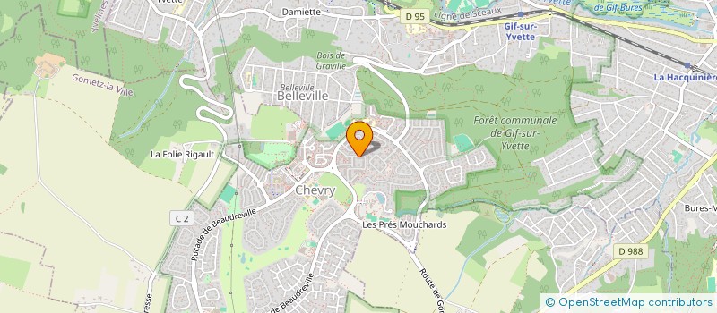 localisation de l'entreprise AMPACING  GIF-SUR-YVETTE