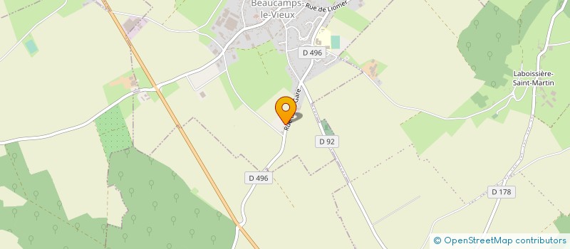 localisation de l'entreprise AMPACM  BEAUCAMPS-LE-VIEUX